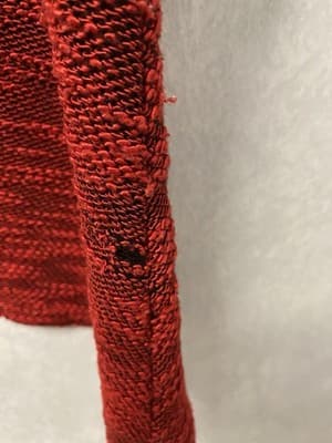 Sag Harbor Red/Black Sweater Size 2X - Thumbnail 8