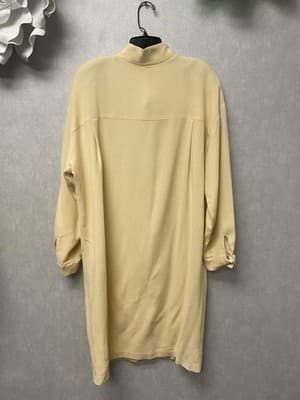 Vintage N.R. 1 Cream Dress Size 16 - Thumbnail 5