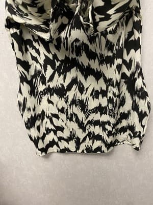 Just Fab Black/White Dress Size Large - Thumbnail 3