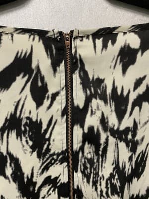 Just Fab Black/White Dress Size Large - Thumbnail 6