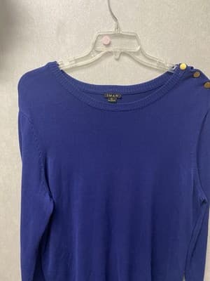 Imam Blue Sweater Size XL - Thumbnail 2