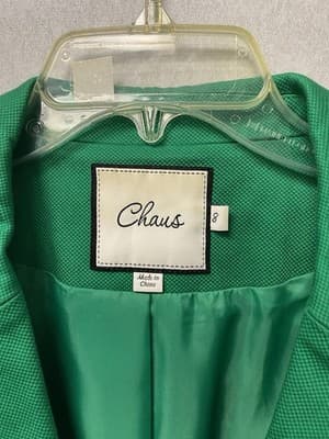 Chaus Green Blazer Size 8 - Thumbnail 3