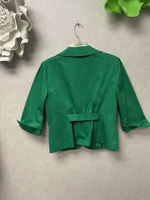 Chaus Green Blazer Size 8 - Thumbnail 6