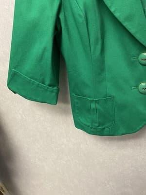 Chaus Green Blazer Size 8 - Thumbnail 5
