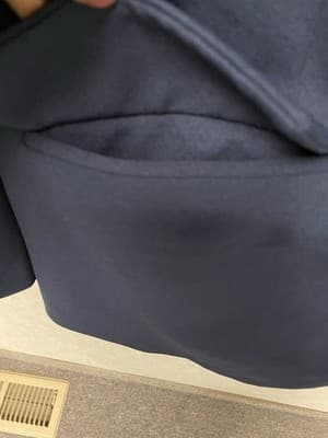 DG2 Navy Blue One Button Blazer Size XL - Thumbnail 4