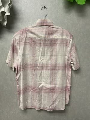 Men’s Joseph Abboud Pink Multi Shirt Size Med - Thumbnail 7
