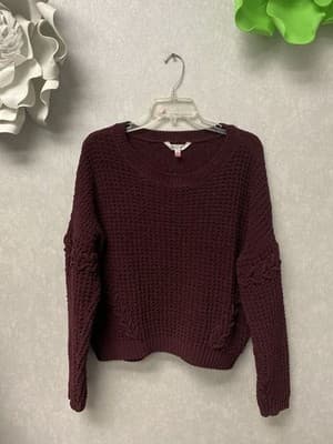 No Boundaries Burgundy Sweater Size 2XL - Image 1