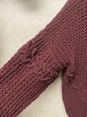 No Boundaries Burgundy Sweater Size 2XL - Thumbnail 2