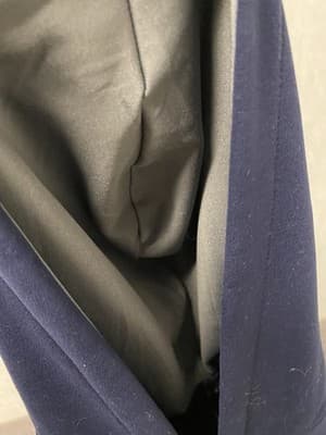 Under Armour Navy/Silver Hoodie Size Med - Thumbnail 11