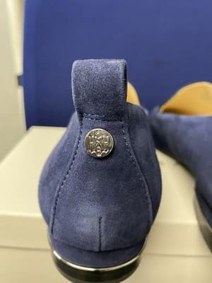 Alex Marie Navy Flats Size 9 - Thumbnail 9