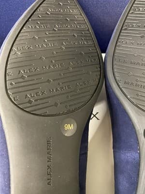 Alex Marie Navy Flats Size 9 - Thumbnail 11