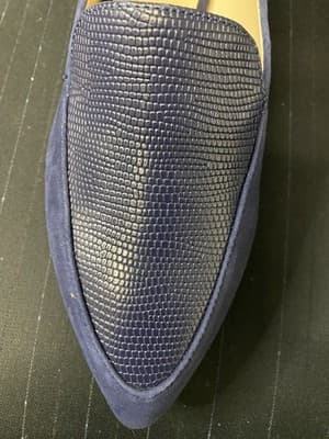 Alex Marie Navy Flats Size 9 - Thumbnail 5