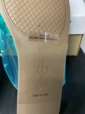 Jessica Simpson Women’s Tislie Open-Toe Slide Sandal Green Size 9.5 - Thumbnail 6