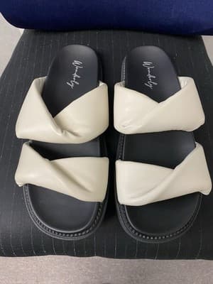 Wonderly Women's Shoes Sandals 9.5 Black New W/BOX - Image 1