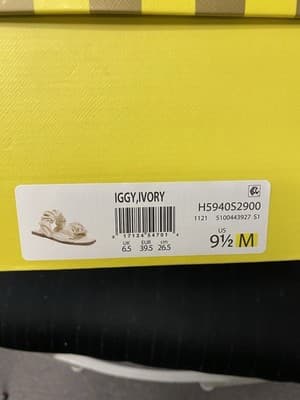 Circus by Sam Edelman NY Iggy Ivory Sandals Sz 9.5M NWB - Thumbnail 8