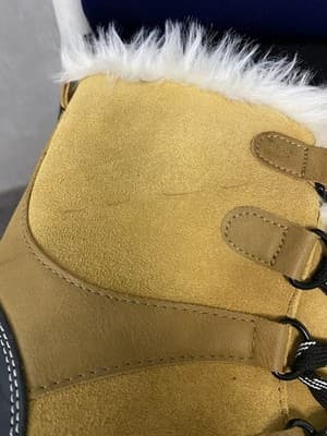 Merona Tan/Cream Boots Leather NWT Size 9 - Thumbnail 5