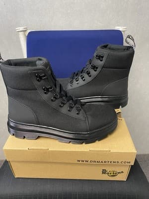 Dr. Martens Black Boots W/ Soles Bouncing Size 10 - Image 1