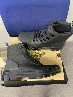 Dr. Martens Black Boots W/ Soles Bouncing Size 10 - Thumbnail 2