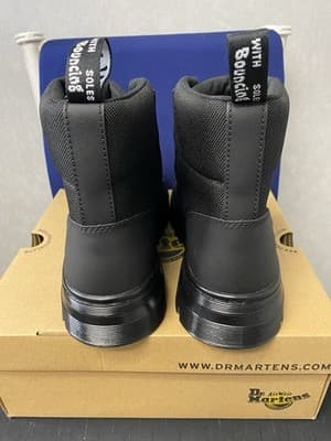 Dr. Martens Black Boots W/ Soles Bouncing Size 10 - Thumbnail 8