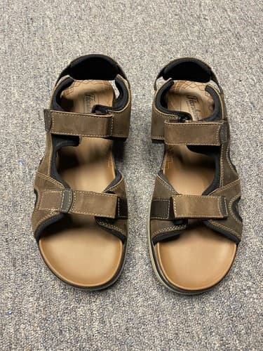 Florsheim Men’s Leather Sandal Size 11W - Image 1