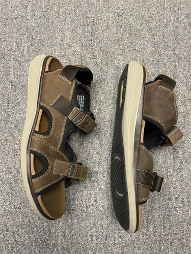 Florsheim Men’s Leather Sandal Size 11W - Thumbnail 4