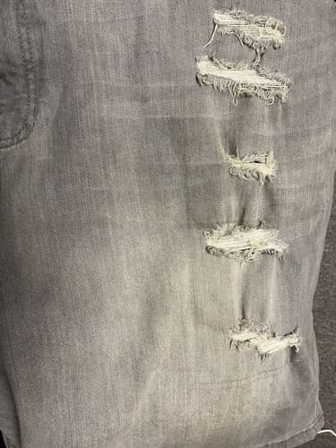 Society of One 1 mens denim Size 48 Distressed Shorts - Thumbnail 7