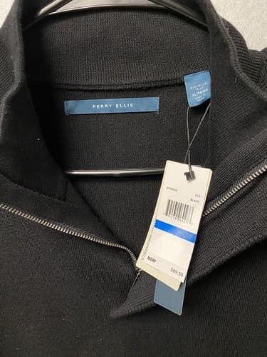 Perry Ellis Black Men’s Sweater Size XL NWT - Thumbnail 4