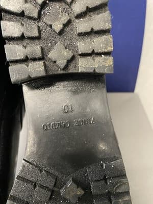 Vince Camuto Black Rubber Boots Size 10M - Thumbnail 9