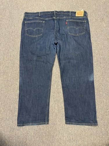 LEVI STRAUSS 505 Straight Leg Jeans For over 140 Years Red Tab 52x30 - Thumbnail 5