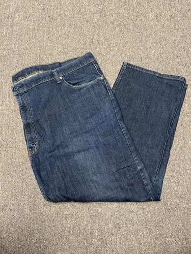 LEVI STRAUSS 505 Straight Leg Jeans For over 140 Years Red Tab 52x30 - Thumbnail 2