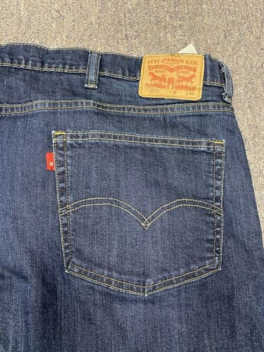 LEVI STRAUSS 505 Straight Leg Jeans For over 140 Years Red Tab 52x30 - Thumbnail 7
