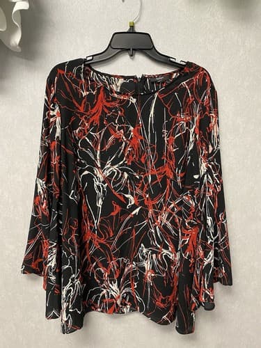 Alfani Plus Size Mod Menagerie Multi Print Tunic size 20 - Thumbnail 7