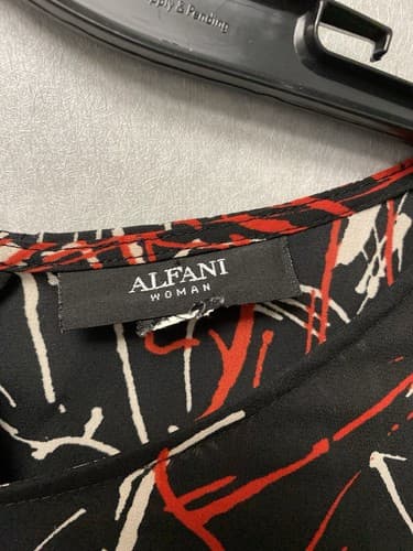 Alfani Plus Size Mod Menagerie Multi Print Tunic size 20 - Thumbnail 5