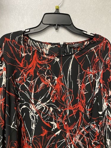 Alfani Plus Size Mod Menagerie Multi Print Tunic size 20 - Thumbnail 6