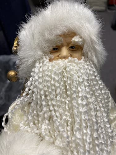 Christmas Santa Tree Topper Table Top Figurine - Thumbnail 5