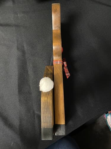 11” REINDEER Wooden SHELF Sitter Christmas - Thumbnail 4