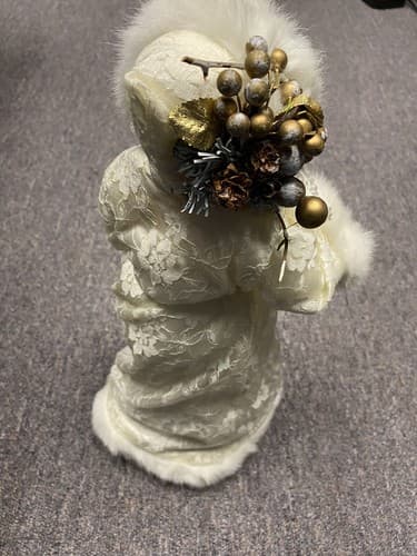Christmas Santa Tree Topper Table Top Figurine - Thumbnail 4
