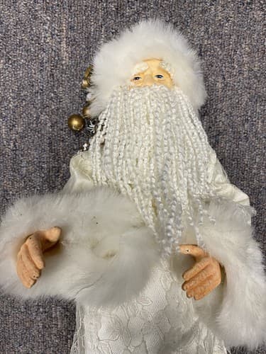 Christmas Santa Tree Topper Table Top Figurine - Thumbnail 2