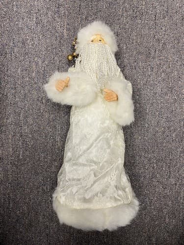 Christmas Santa Tree Topper Table Top Figurine - Image 1