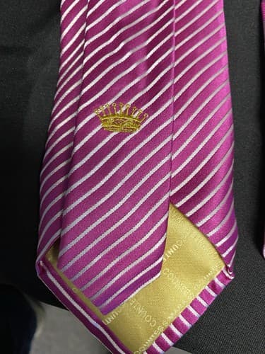 Countess Mara 2 Silk Ties 60" 58" 56"Long 3 1/2" Wide - Thumbnail 7