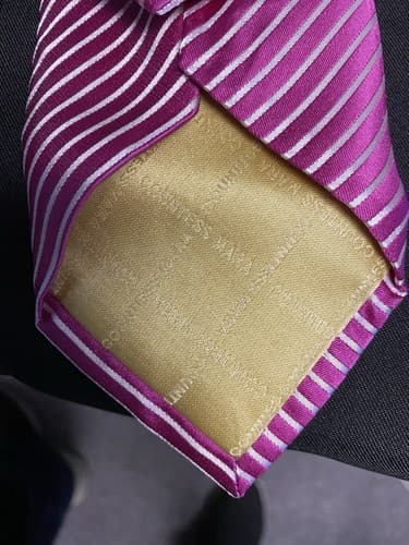 Countess Mara 2 Silk Ties 60" 58" 56"Long 3 1/2" Wide - Thumbnail 5