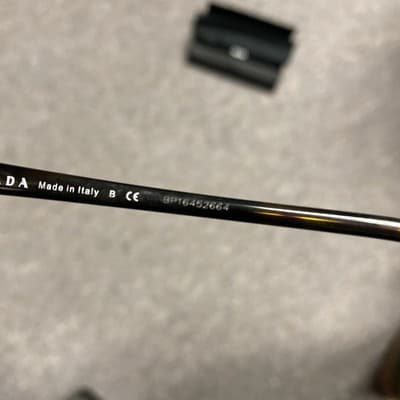 Prada Eyeglasses VPR 12O 2AU-1O1 Dark Havana Butterfly Frame Italy 53 17 140 - Thumbnail 6