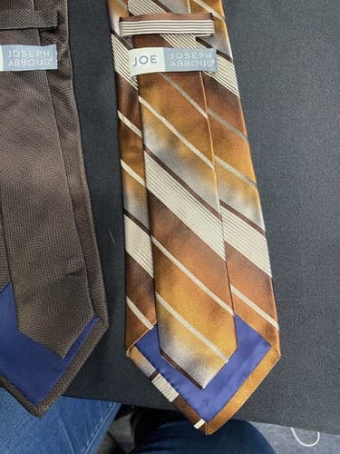 Joseph Abboud Ties Lot Of 3 100% Silk - Thumbnail 5
