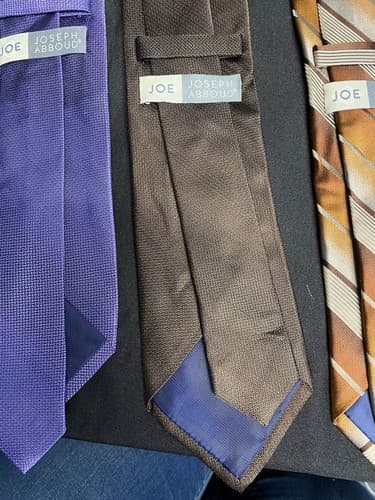 Joseph Abboud Ties Lot Of 3 100% Silk - Thumbnail 6