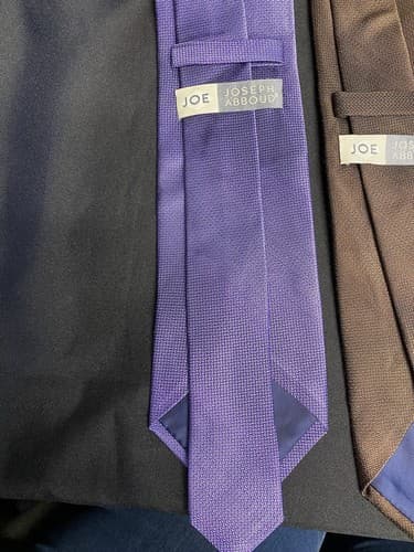 Joseph Abboud Ties Lot Of 3 100% Silk - Thumbnail 7