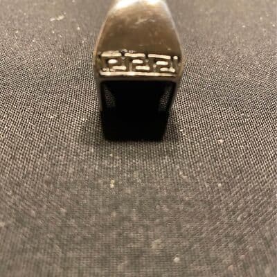 Black/ Silver Stainless Steel Ring Size 12 - Thumbnail 3