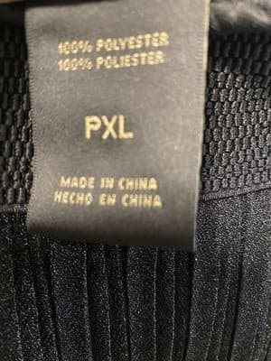 Metro Wear Skirt Womens PXL Lined Sheer Black Shimmer Elastic Waist NWT - Thumbnail 8