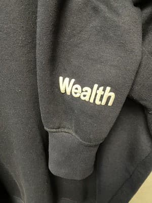 Currency Exchange blue Sweatshirt size 4XL - Thumbnail 3