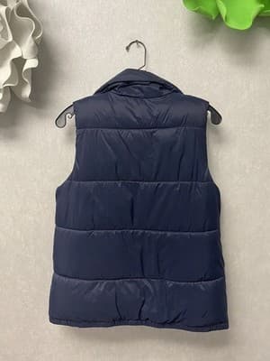Old Navy Vest Womens Sleeveless Quilted Full Zip Puffer Vest Sz M - Thumbnail 6
