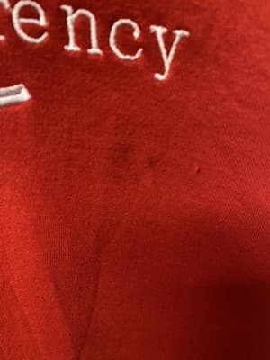 Currency Exchange Red/White Hoodie Size 5XL - Thumbnail 9